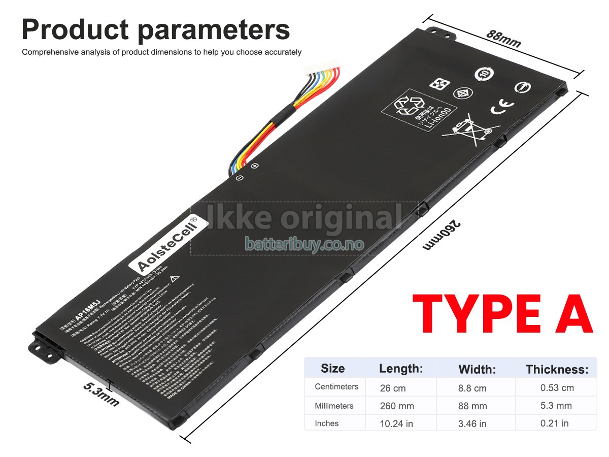 Acer Aspire 3 A315-41G-R5XG batteri