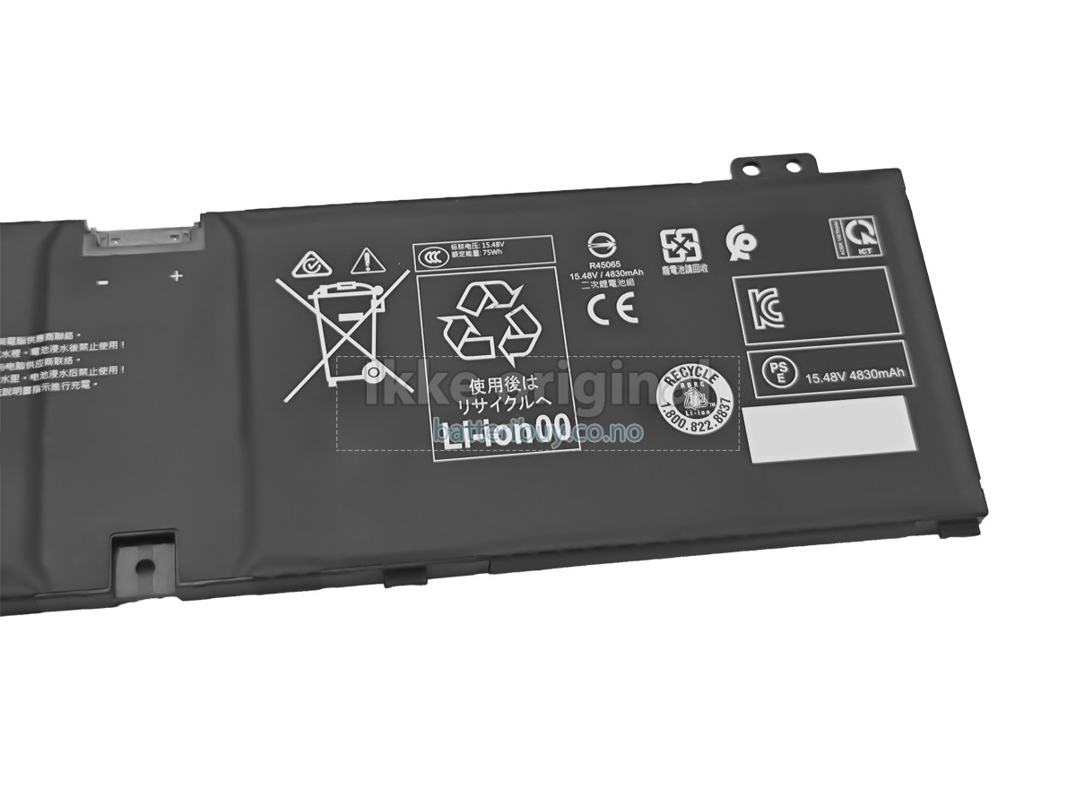 Acer Predator TRITON 14 AI PT14-52T batteri