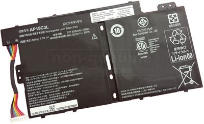 Batteri til Acer AP15C3L(2ICP4/91/91) Bærbar PC