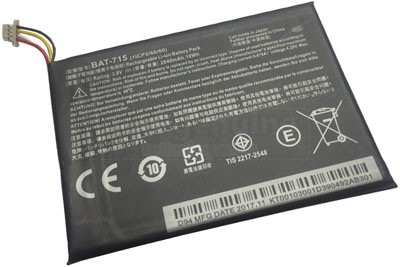 Batteri til Acer Iconia Tab B1-A71 8GB Bærbar PC