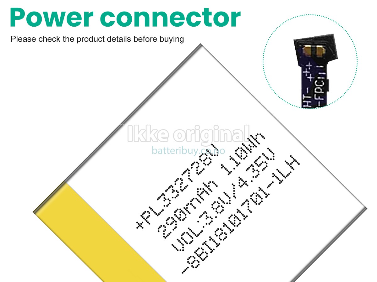 Amazfit PL332728V batteri