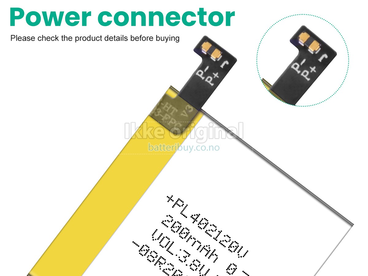 Amazfit BIP A1608 batteri