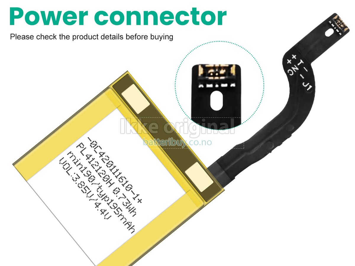 Amazfit GTR 42MM A1910 batteri