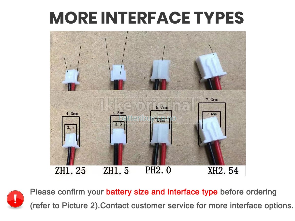 AolsteCell 102050 batteri