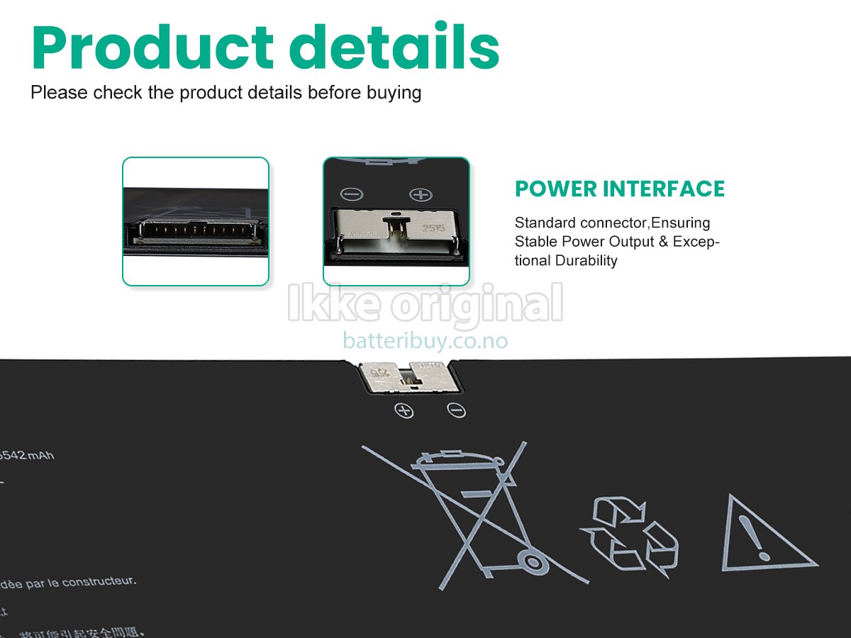 AolsteCell 458973-3S1P batteri