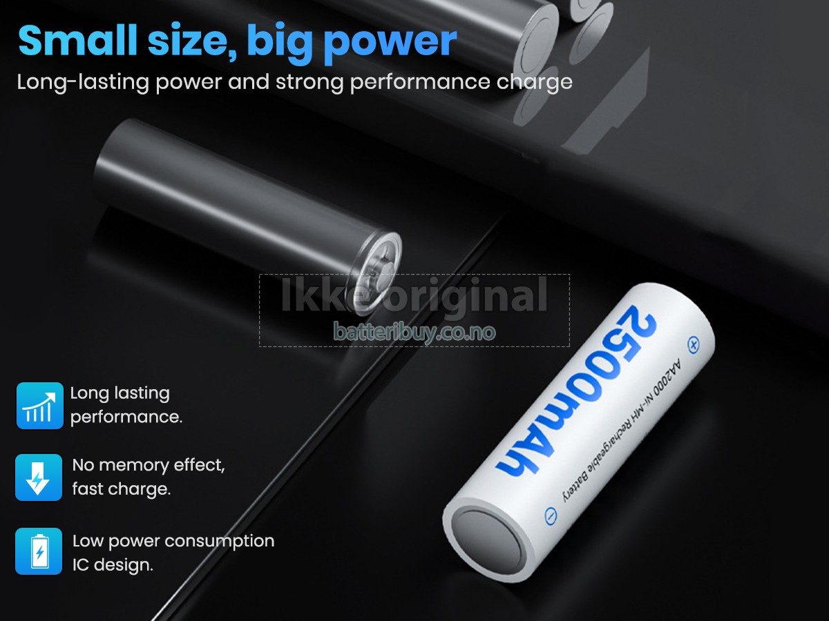 AolsteCell MN1500 batteri