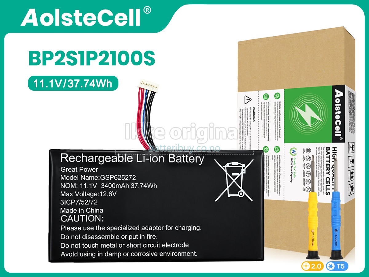 AolsteCell GSP625272 batteri