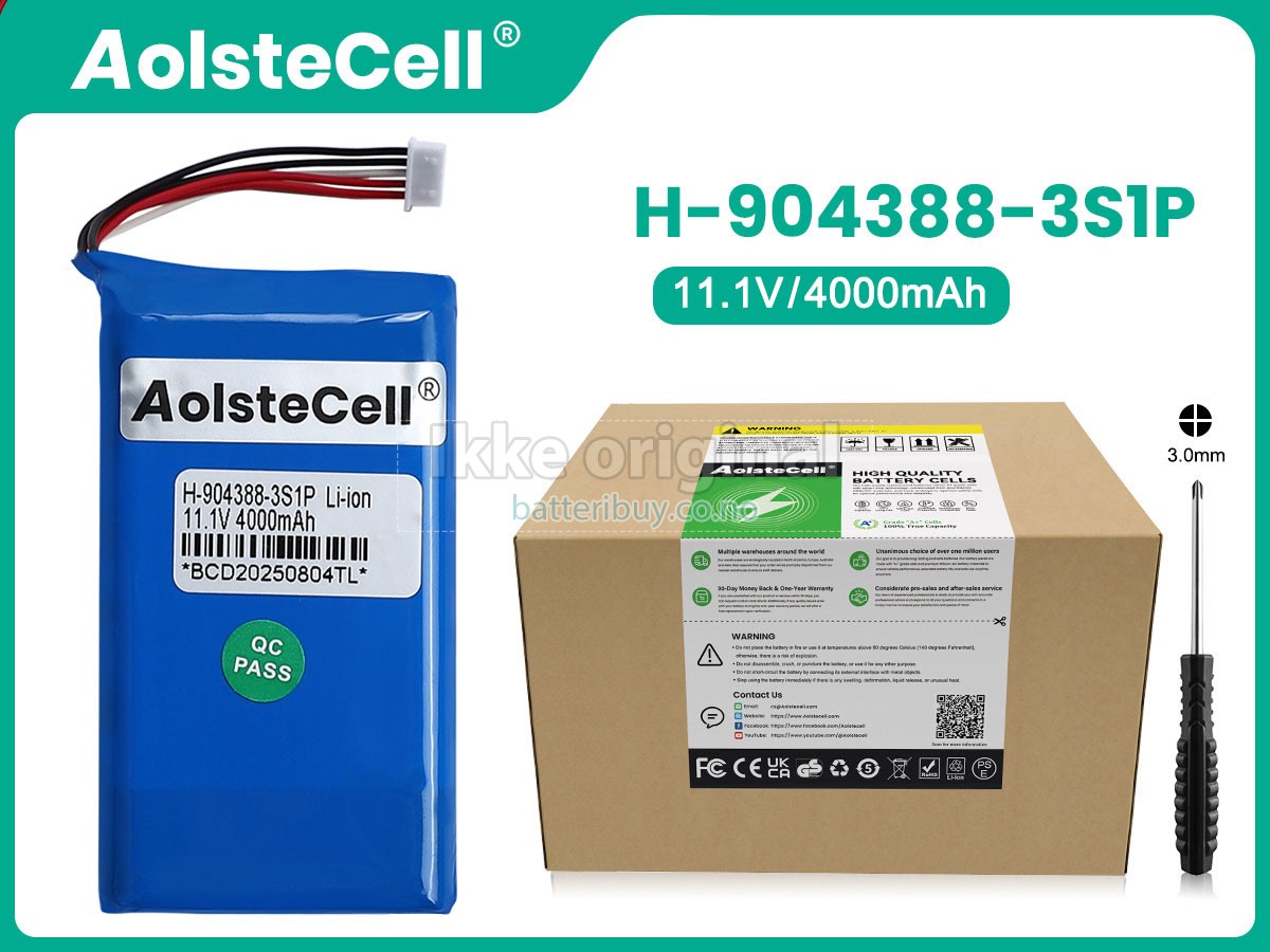 AolsteCell H-904388-3S1P batteri