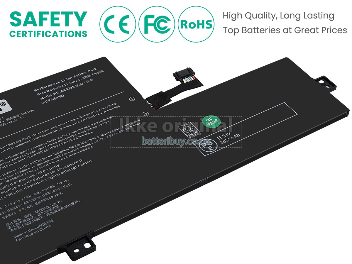 AolsteCell Q25G3S1P3E batteri