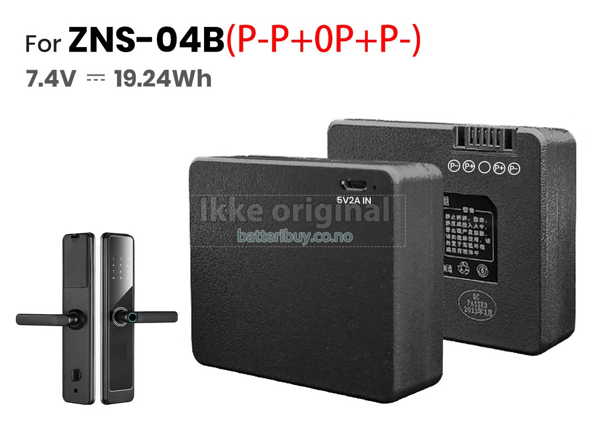 AolsteCell ZNS-04B batteri