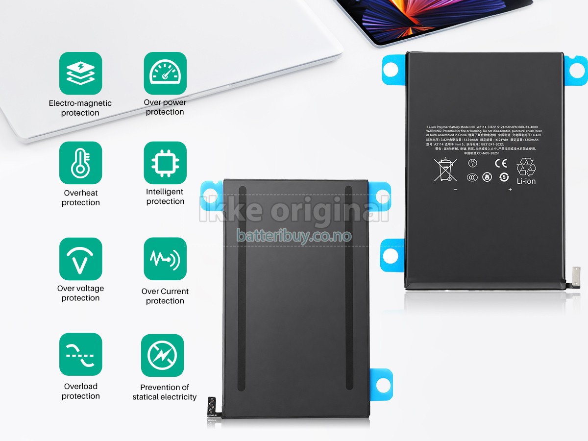 Apple A2124 batteri