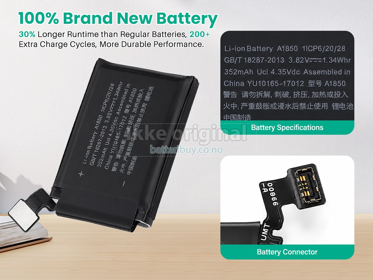 Apple A1861 EMC 3167 batteri