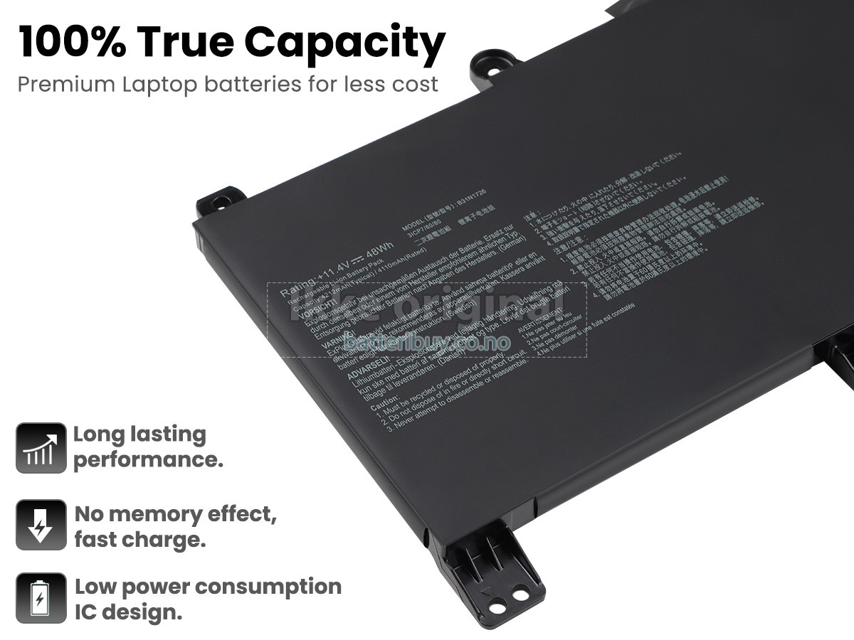 Asus B31N1726 batteri