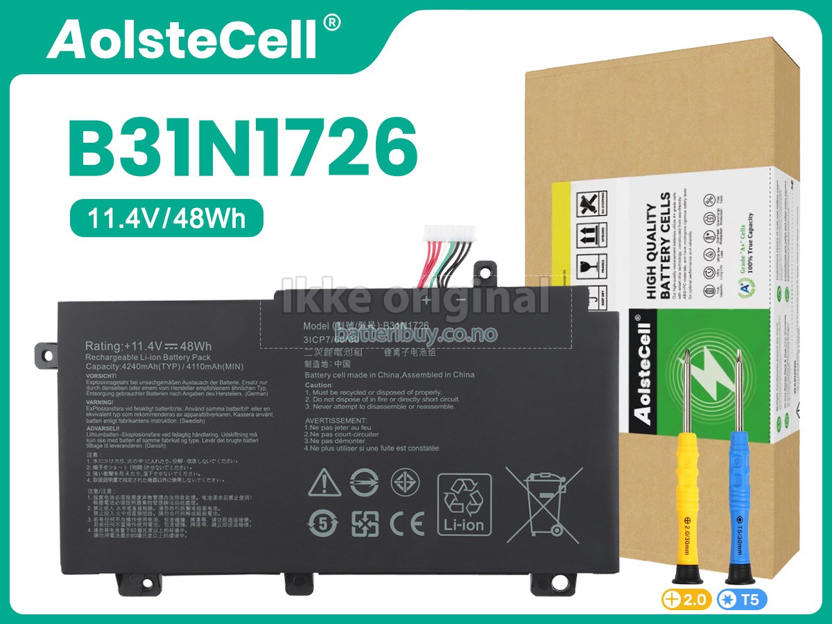 Asus B31N1726 batteri