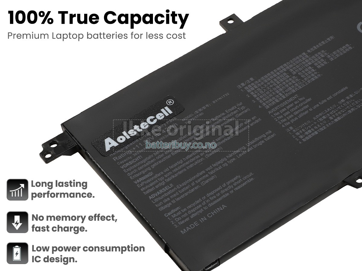 Asus FX571GT-BQ691T batteri