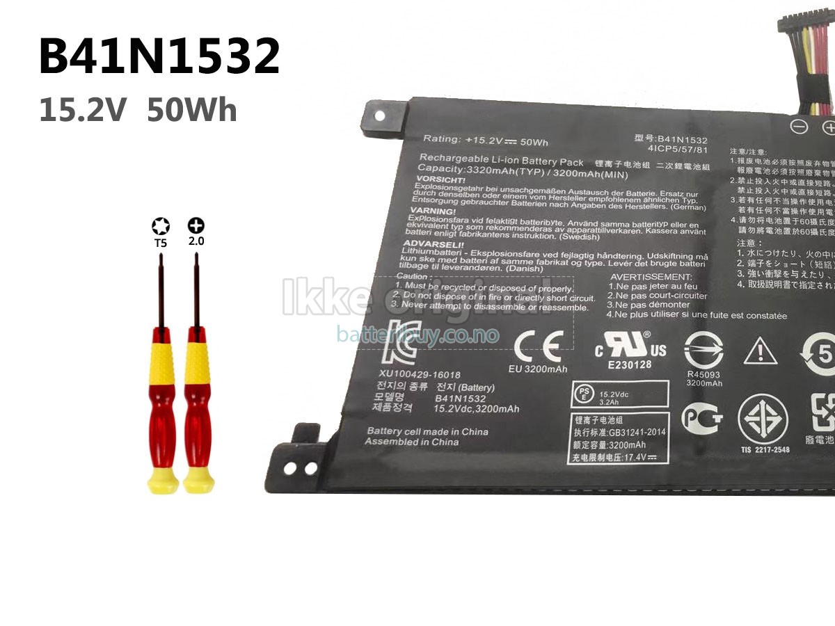 Asus Q534UA batteri