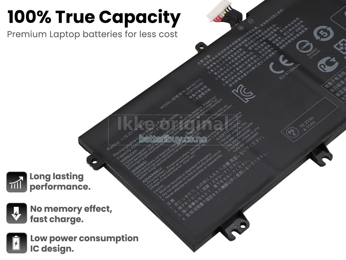 Asus B41N1711 batteri