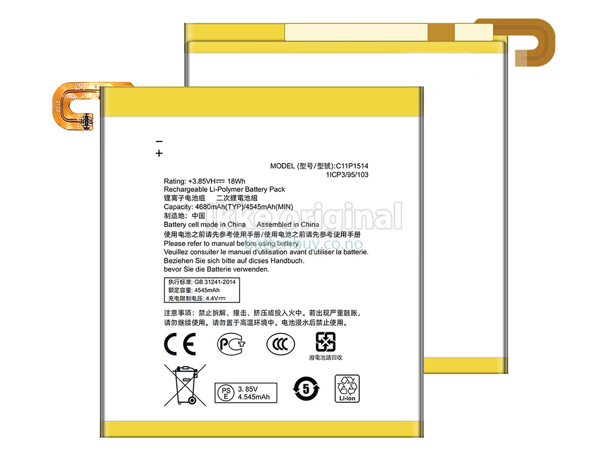 Asus C11P1514 batteri