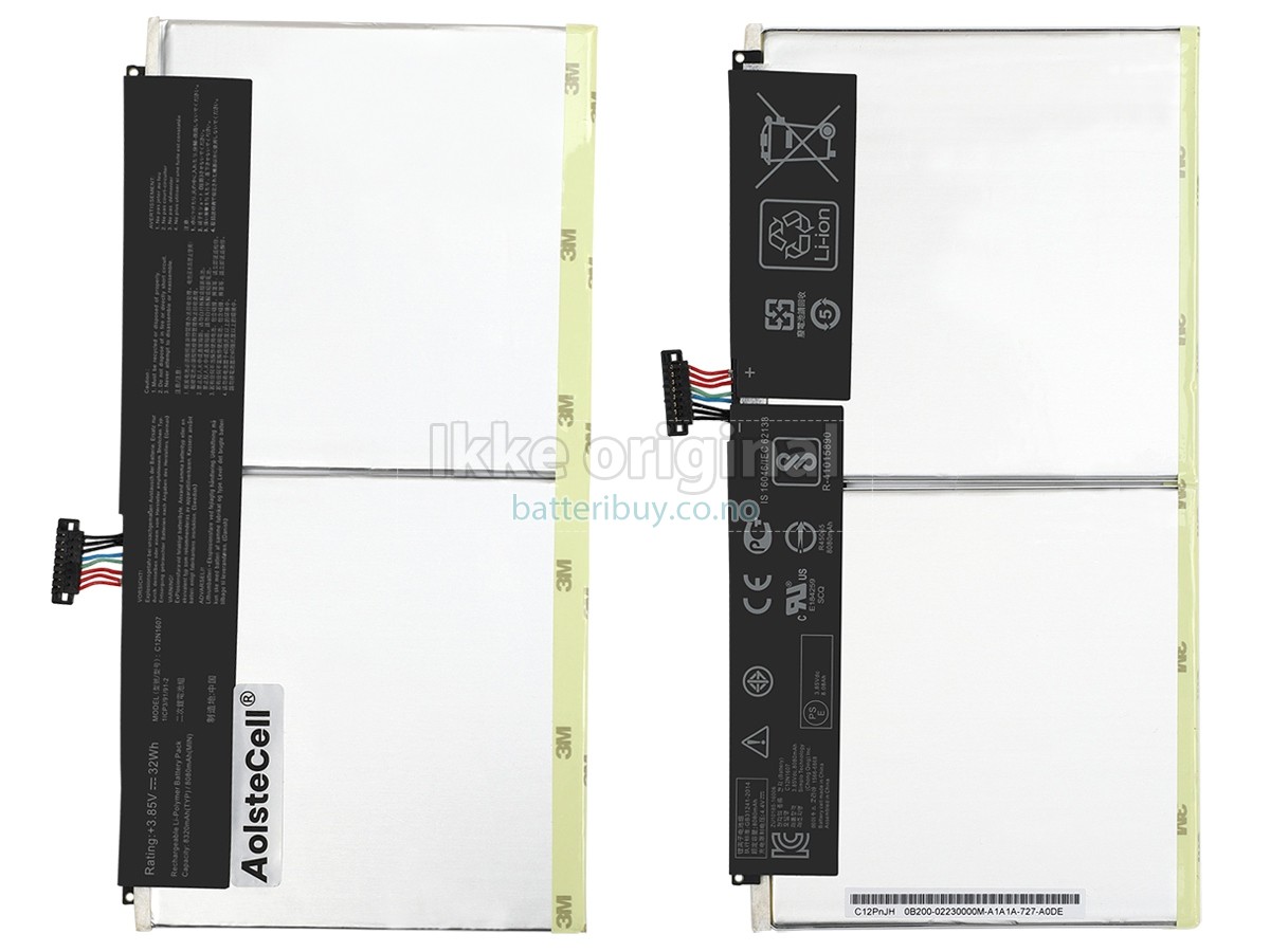 Asus C12N1607 batteri