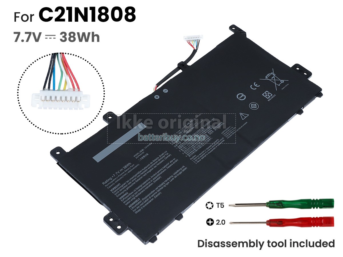 Asus C21N1808-A batteri
