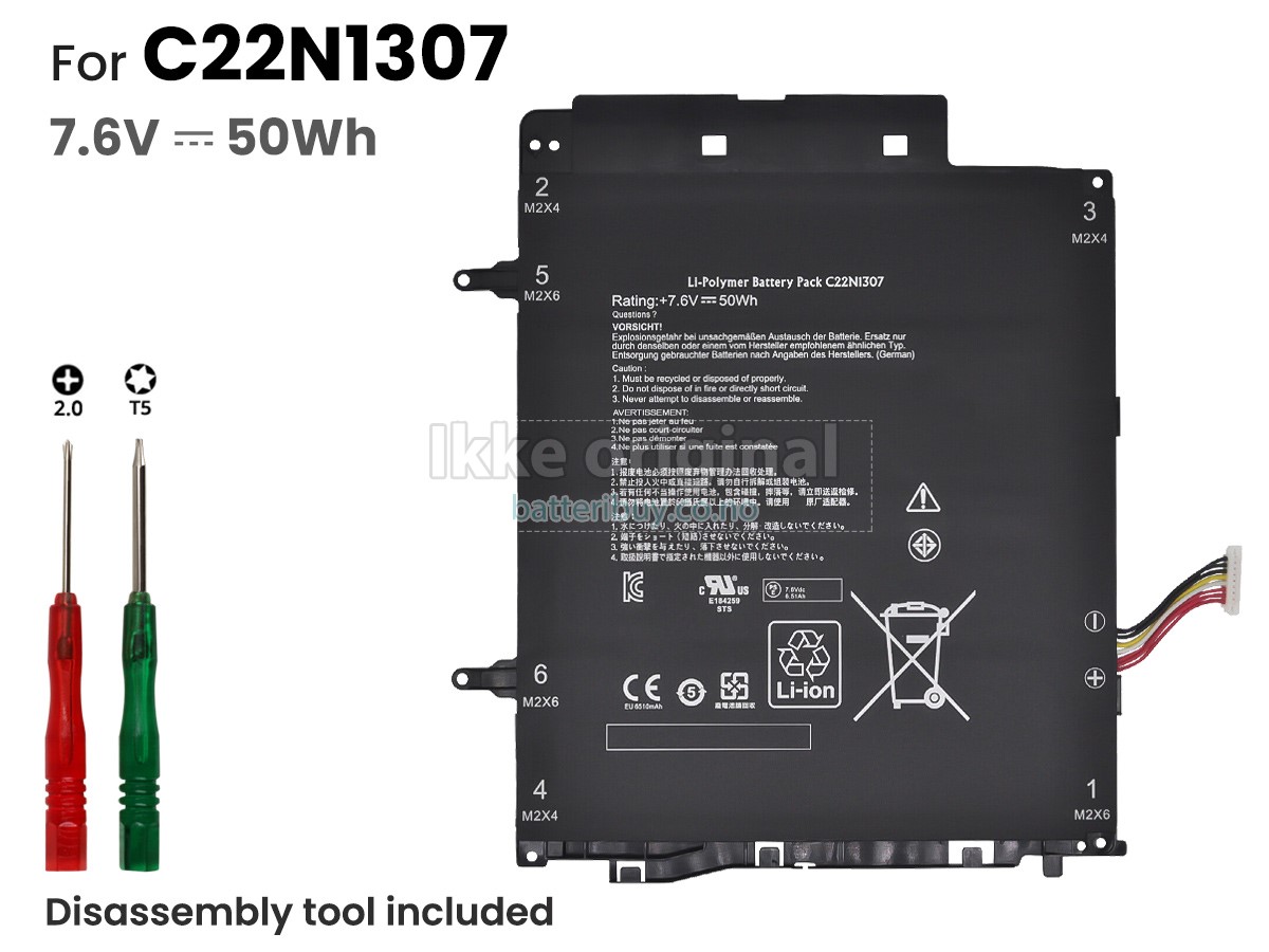 Asus Transformer Book T300LA-C4003H batteri