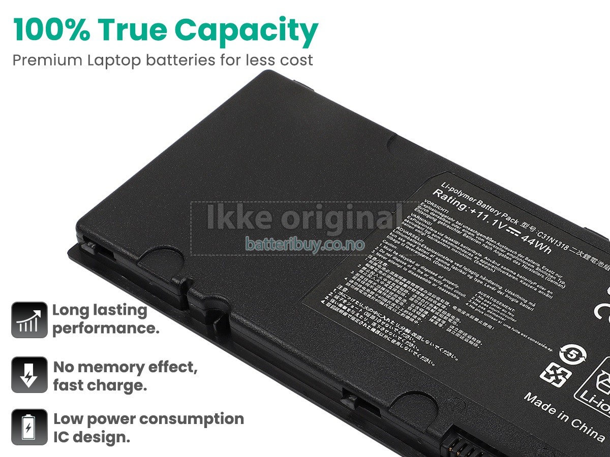 Asus Pro ESSENTIAL PU301LA-RO049G batteri