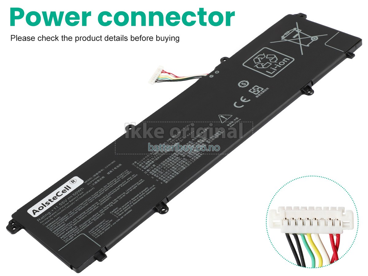 Asus VivoBook 15 X1504ZA batteri