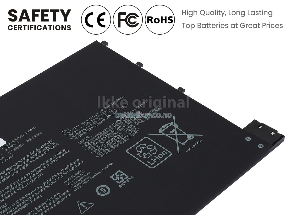 Asus VivoBook 13 SLATE OLED T3300KA-DS92T-CA batteri