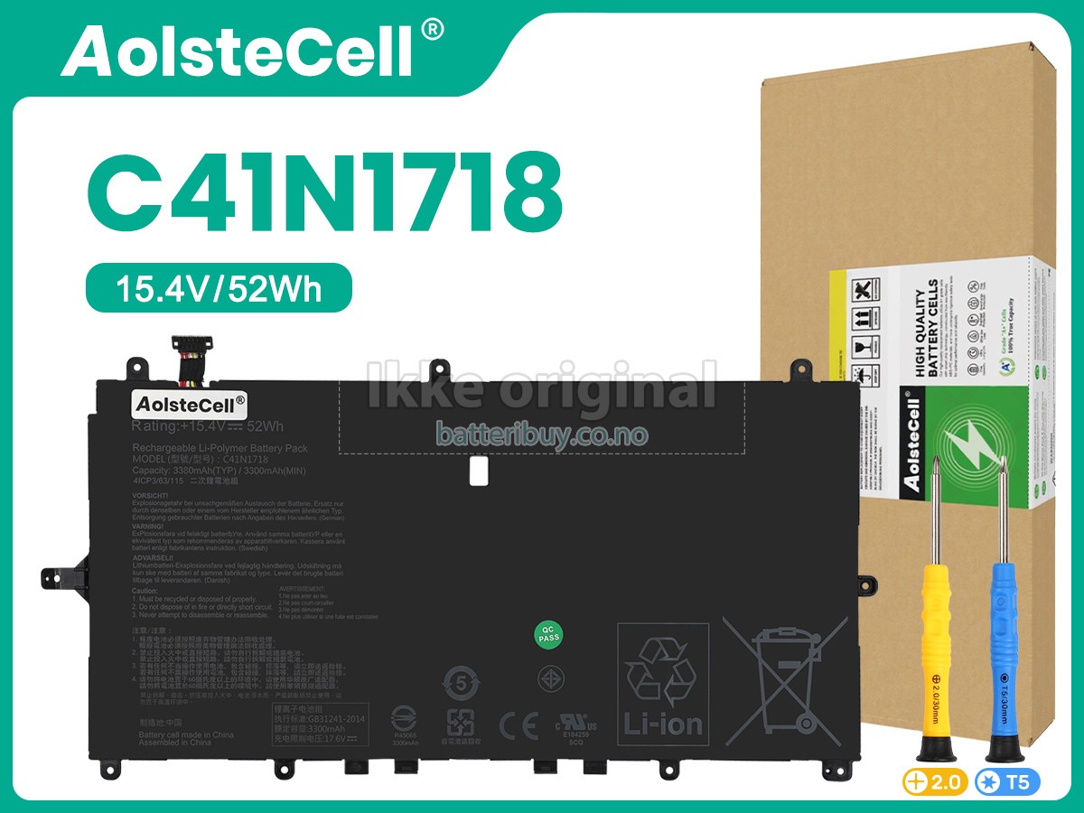 Asus NOVAGO TP370QL-EL002T batteri