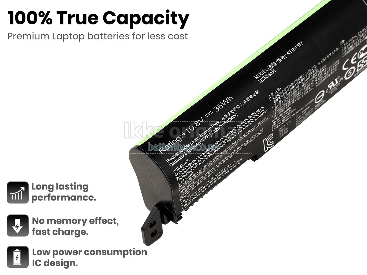 Asus VivoBook MAX X441SC-WX005T batteri