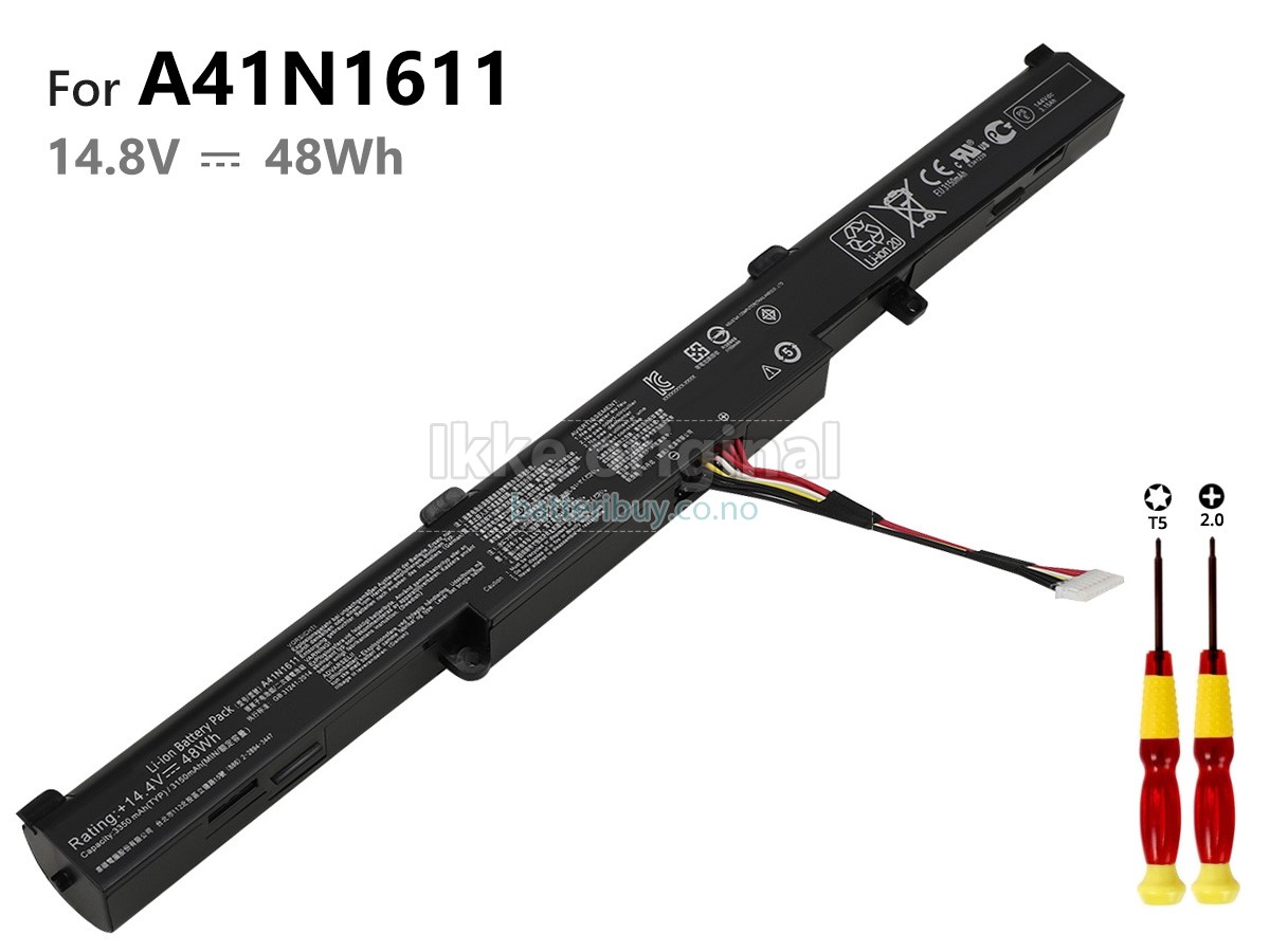 Asus FX53VE batteri