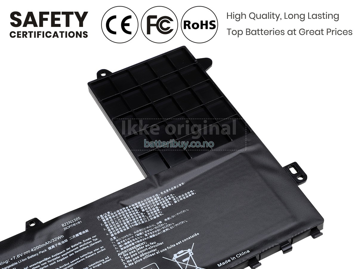 Asus VivoBook R417MA batteri
