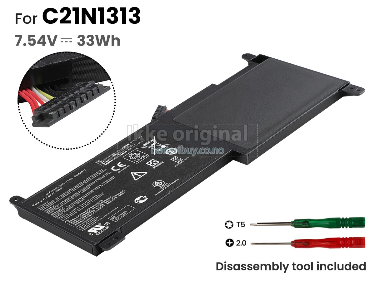 Asus C21N1313 batteri