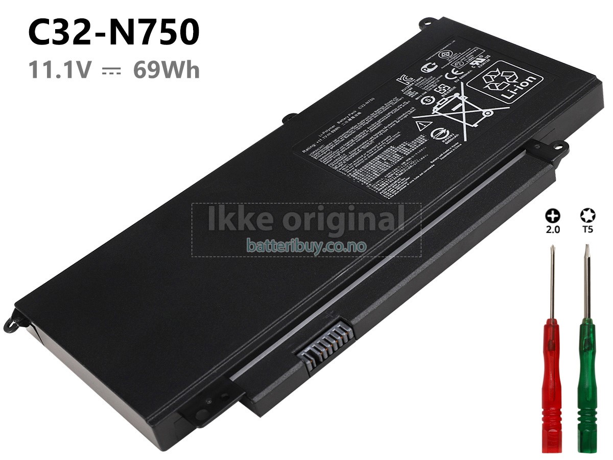 Asus N750JV-T4069H batteri