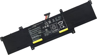 Batteri til Asus VivoBook S301LA-C1023H Bærbar PC