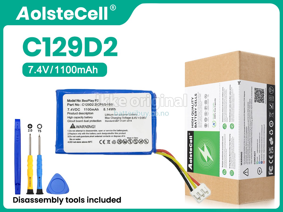 Bang Olufsen C129D2 batteri