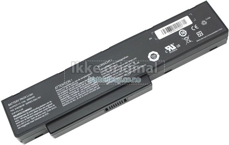 BenQ EASYNOTE MB85 ARES GP batteri