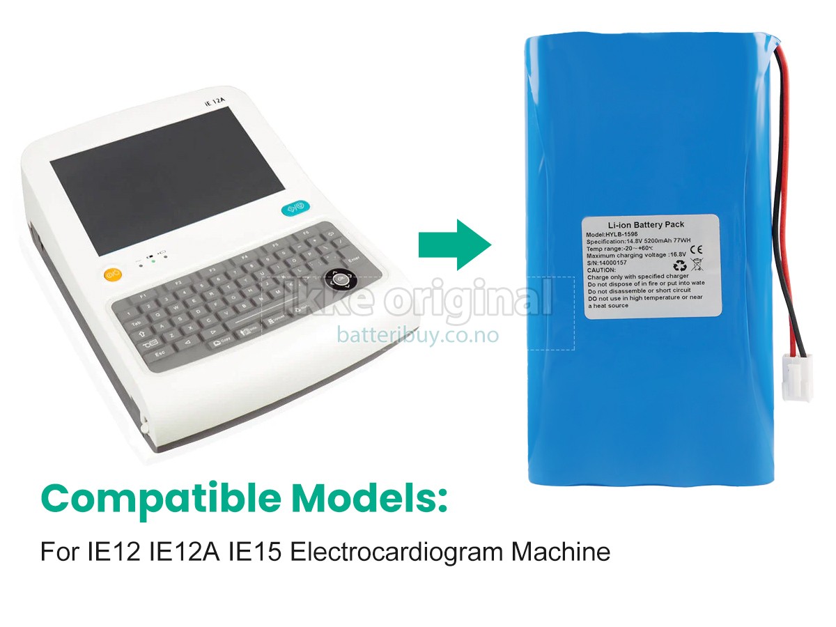 Biocare IE12 batteri