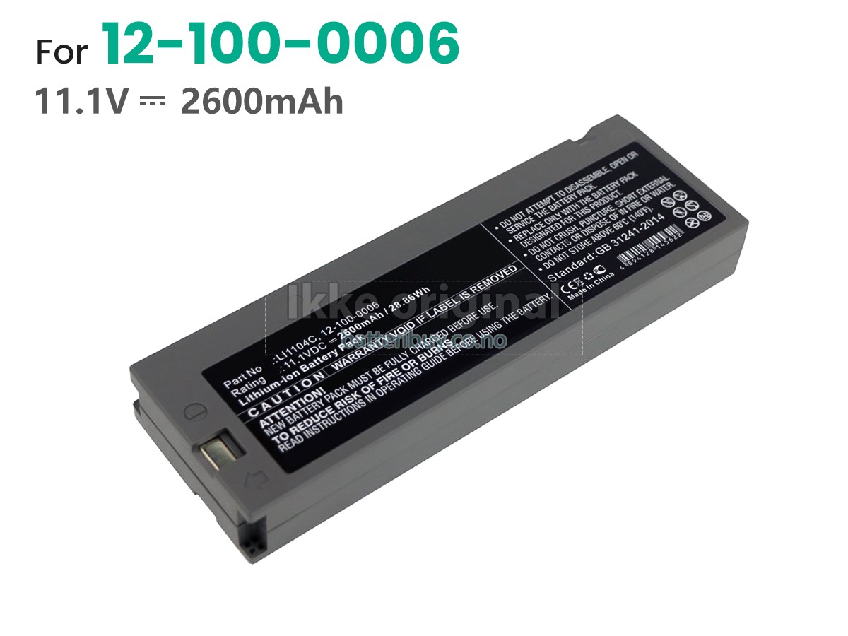 Biolight M8000 batteri