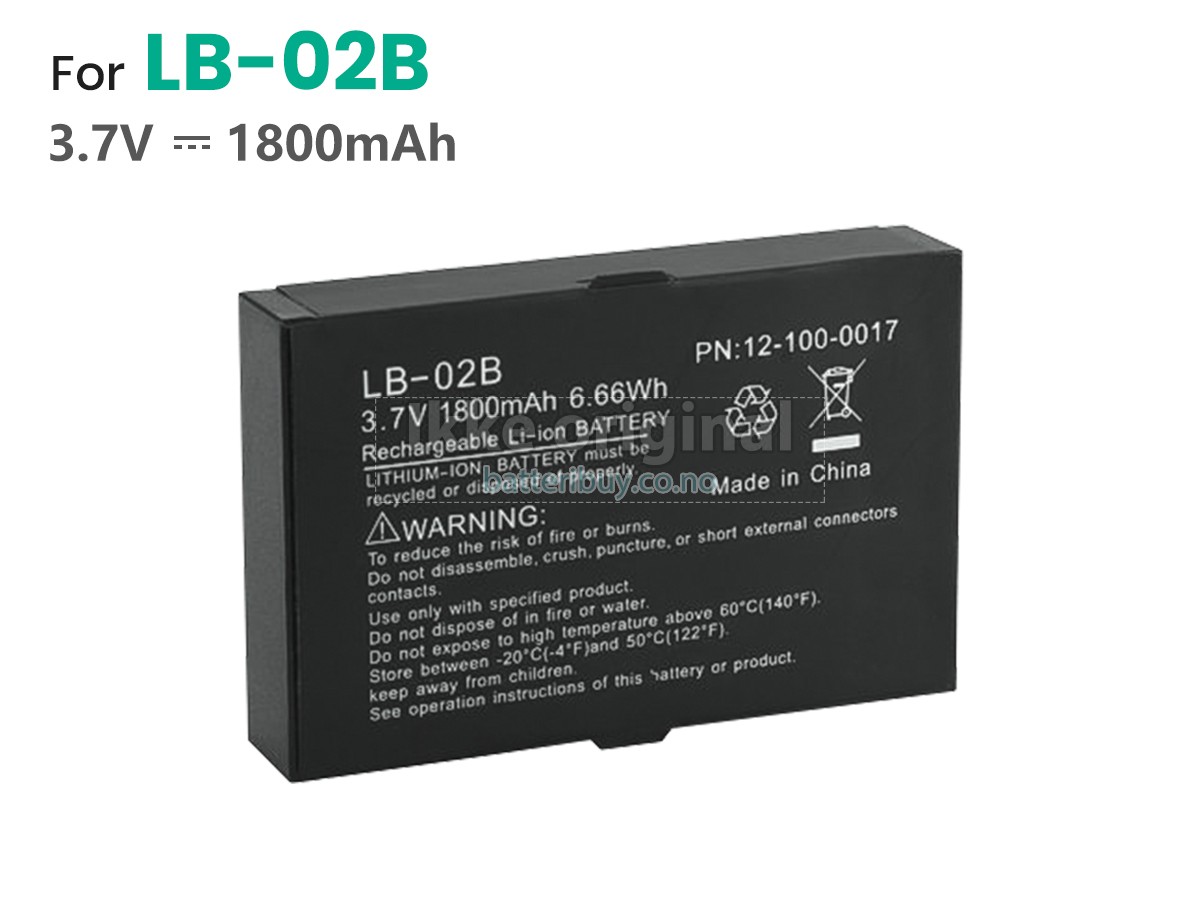 Biolight LB-02B batteri