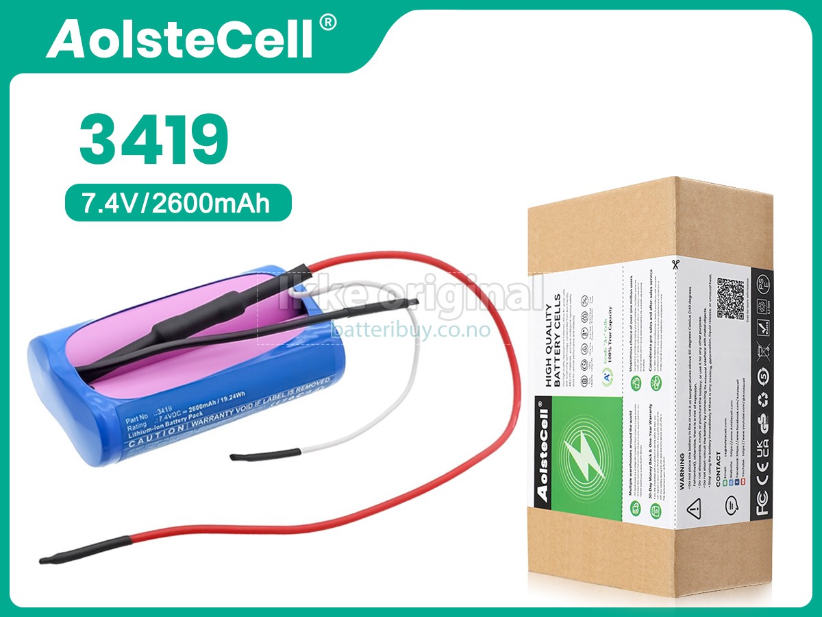 Bissell 34199 batteri