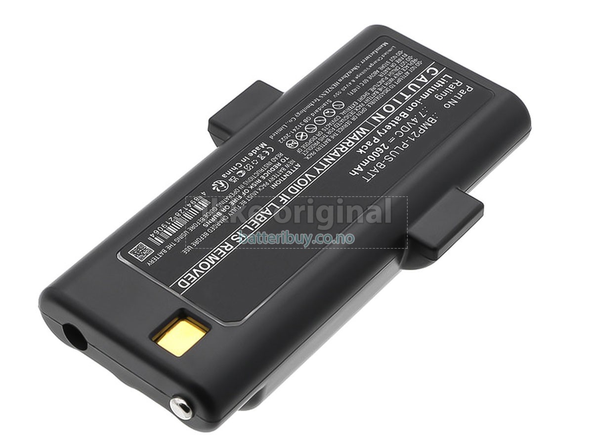 Brady BMP21 batteri