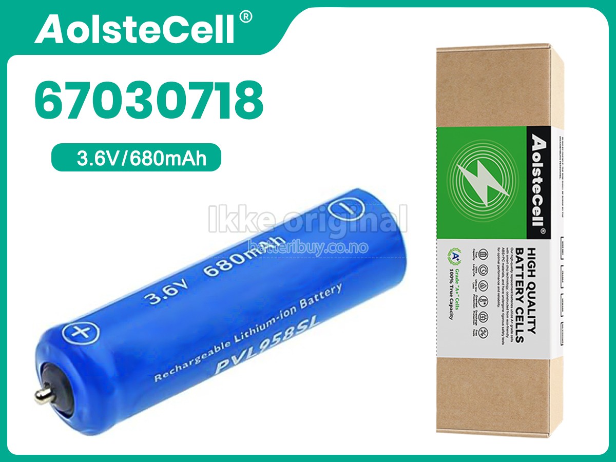 Braun 5762 batteri