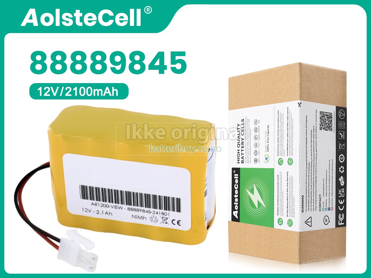 Cardioline AR1200-VIEW batteri