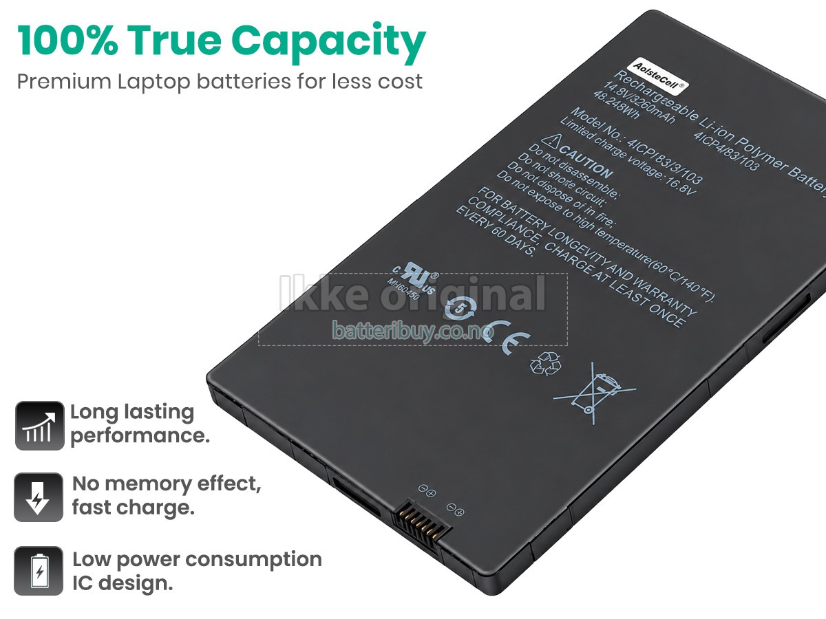 Careview 1500CW batteri
