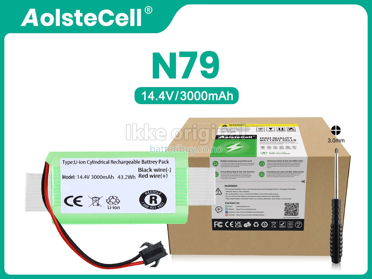 Cecotec CMICR18650F8M7-4S1P batteri