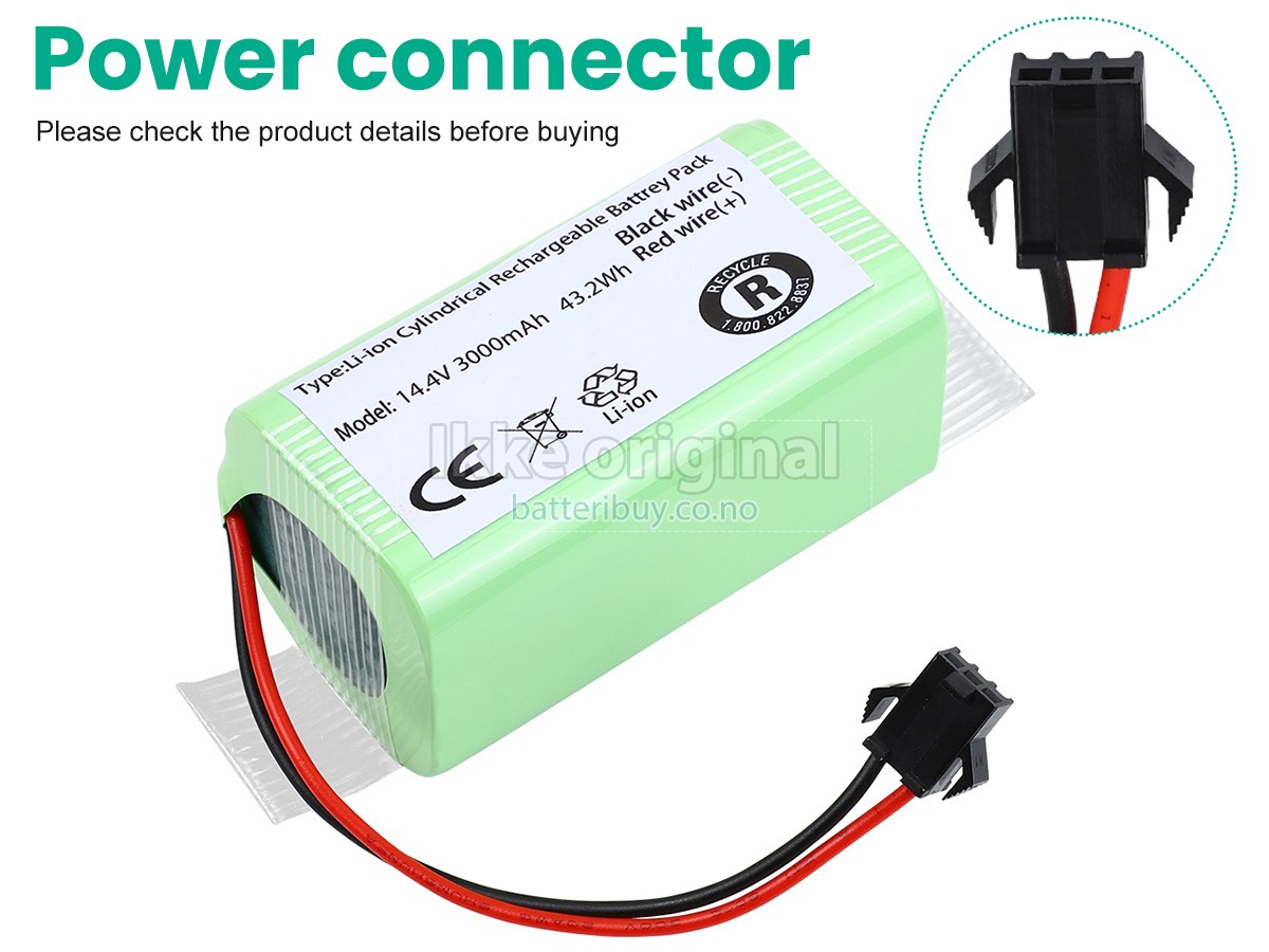 Cecotec CMICR18650F8M7-4S1P batteri