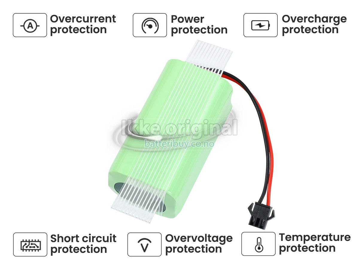 Cecotec CONGA 2290 batteri