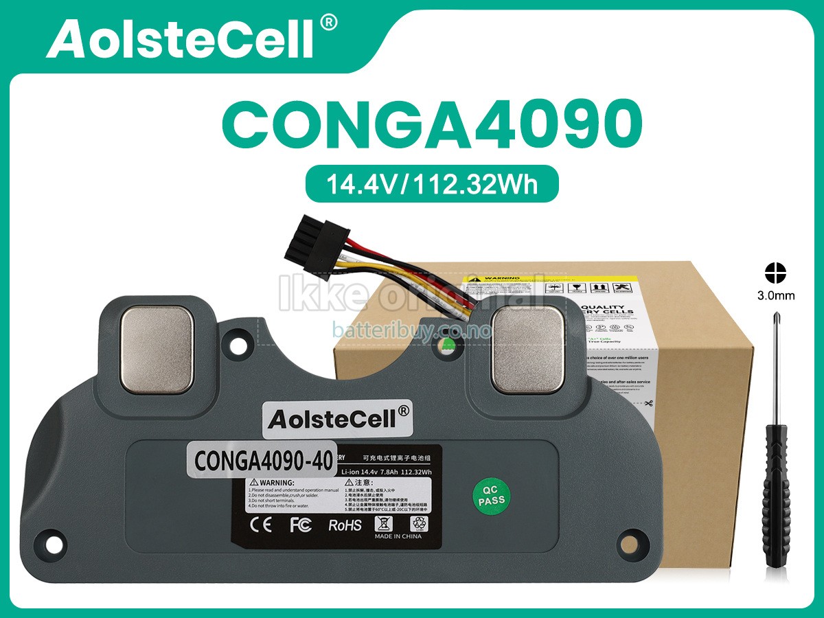 Cecotec CONGA 4090 batteri