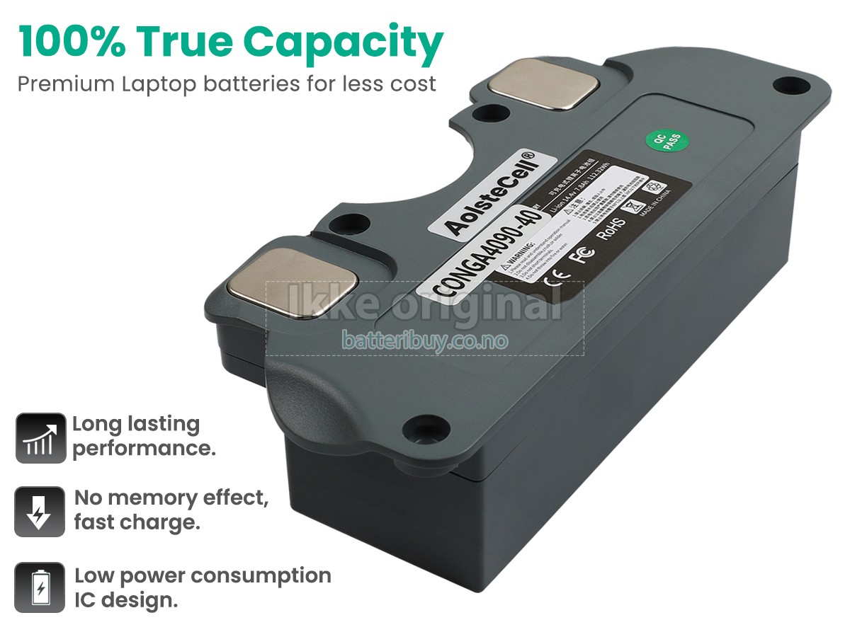 Cecotec CONGA 4090 batteri